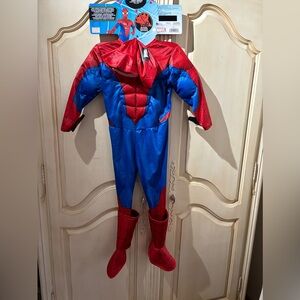 Spider-Man costume toddler size 3-4